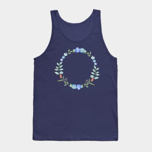 Floral Wreath Tank Top